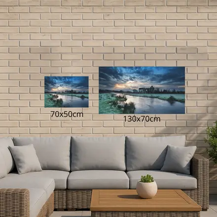 Alexsar Art Tuinschilderij blauwe lucht 70x50cm - afbeelding 2