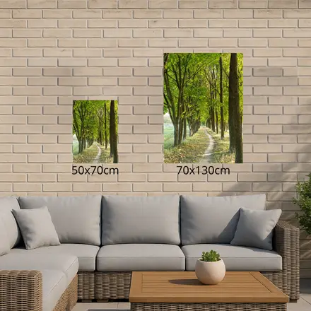 Alexsar Art Tuinschilderij bomenlaantje 70x50cm - afbeelding 3