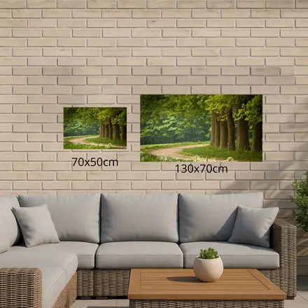 Alexsar Art Tuinschilderij bomenpad 70x50cm - afbeelding 3