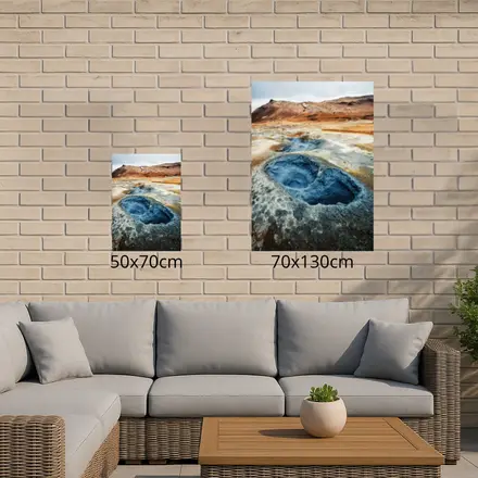 Alexsar Art Tuinschilderij ijsland 70x50cm - afbeelding 3