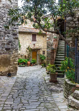 Alexsar Art Tuinschilderij pittoresk 70x50cm - afbeelding 1