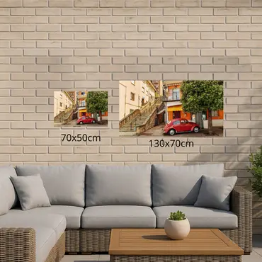 Alexsar Art Tuinschilderij rode kever 70x50cm - afbeelding 3