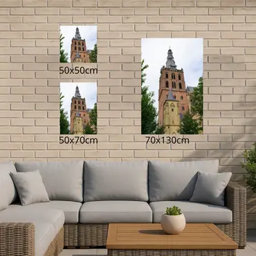 Alexsar Art Tuinschilderij sint jans toren 50x50cm - afbeelding 3