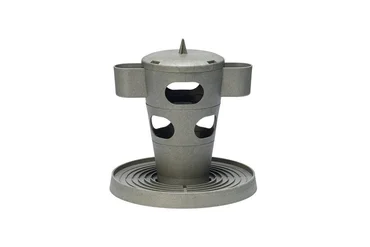 Beeztees Kip snacktoren 30x30x32.5cm grijs