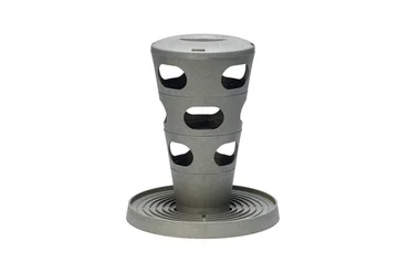 Beeztees Kip voertoren 30x30x36cm grijs