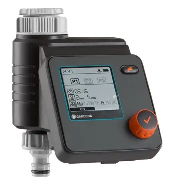 Besproeiingscomputer select control