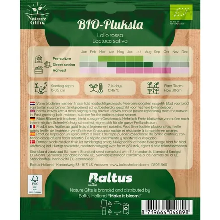 Bio pluksla lollo rossa 100st - afbeelding 2