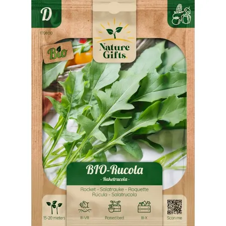 Bio rucola salatrauke per 20m - afbeelding 1