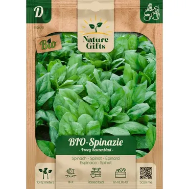 Bio spinazie per 12m - afbeelding 1