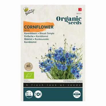 Bio wilde korenbloem 0.5g