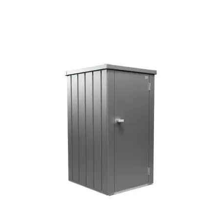 Biohort terraskast Julia L kwartsgrijs metallic