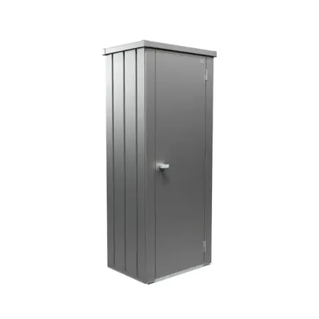 Biohort terraskast Julia M HIGH kwartsgrijs metallic