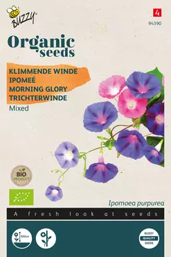 Biologische Ipomoea, Klimmende Winde gemengd