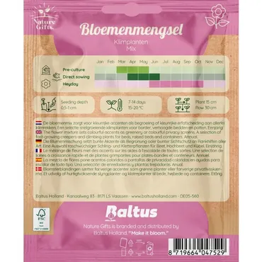 Bloemenmengsel klimplantenmengsel 3m - afbeelding 2