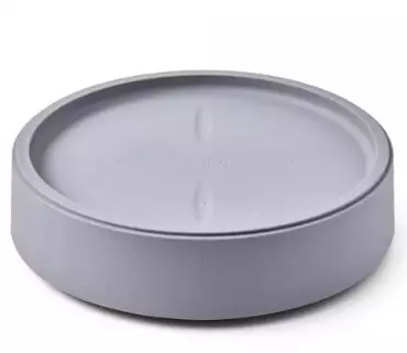 Bloempot Trolley medium l40b40cm lichtgrijs