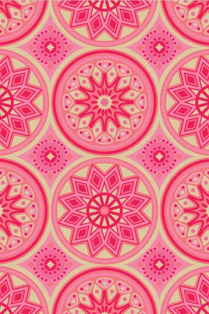 Blommie's lifestyle Buitenkleed 180x120cm c roze - afbeelding 1