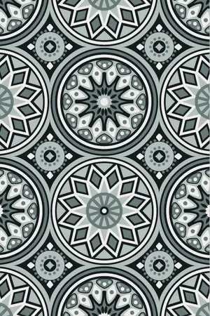 Blommie's lifestyle Buitenkleed 180x120cm C zwart - afbeelding 1