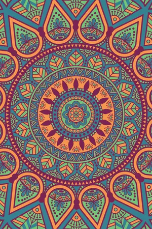 Blommie's lifestyle Buitenkleed 180x120cm E multi