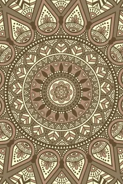 Blommie's lifestyle Buitenkleed 180x270cm J bruin