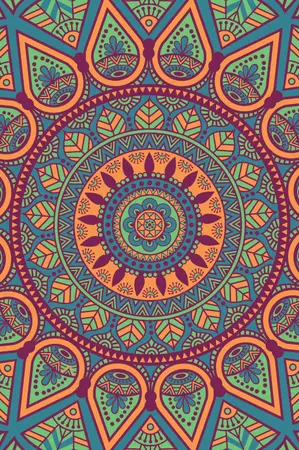 Blommie's lifestyle Buitenkleed 180x270cm J multi - afbeelding 1