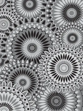 Blommie's lifestyle Buitenkleed 270x360cm L zwart - afbeelding 1