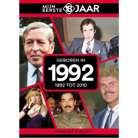 Boek mijn eerste 18 jaar 1992
