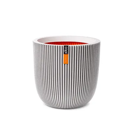 Capi Pot bol groove 43x4cm - Ivoor