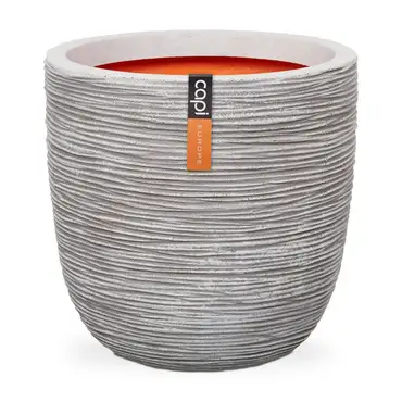 Capi Pot Bol Rib NL 35x34 cm - Ivoor