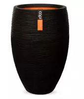 Capi Vaas Elegant Deluxe Rib NL 45x72 cm - Zwart