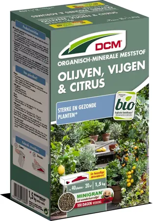 DCM Bio meststof olijven, vijgen en citrus 1,5 kg