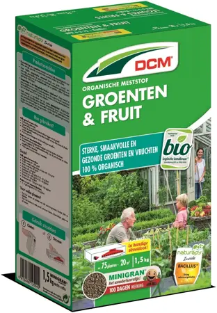 DCM meststof groenten en fruit 1,5 kg