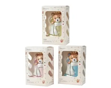 Decoris kersthanger glas beer in sok - assortiment - afbeelding 2