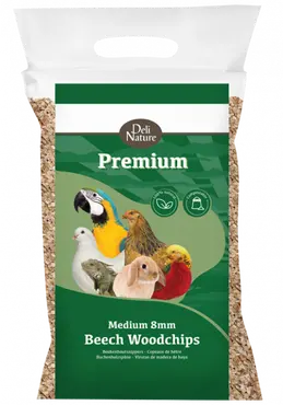 Deli nature Beukenhoutsnippers 8 mm midden 5kg