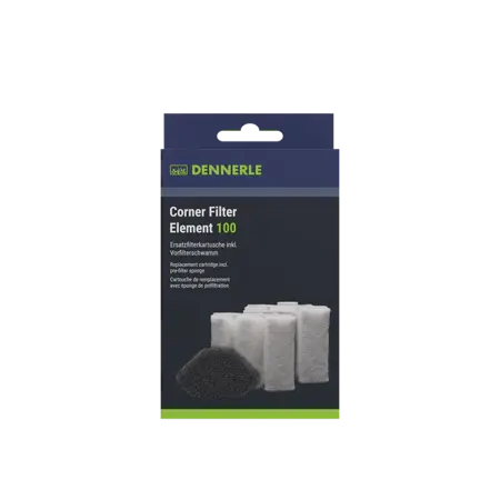 DENNERLE Nano Filter Element Hoekfilter XXL 2 stuks