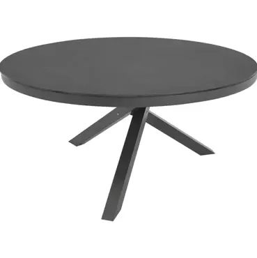 Dining Tuintafel Rond Mojito Ceramic Negro Ø150cm