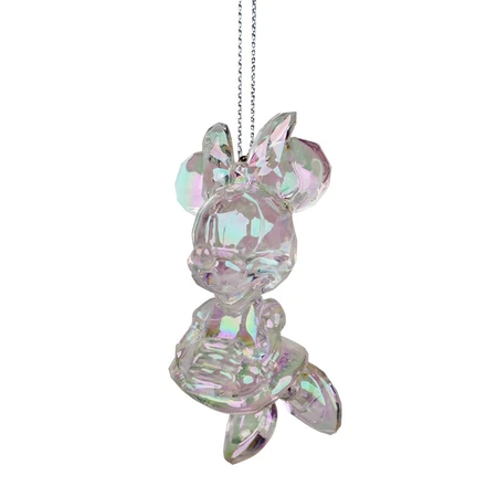 Disney kerstbal acryl minnie transparant