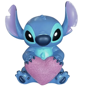Disney Tuinbeeld 3d stitch liefde - afbeelding 1