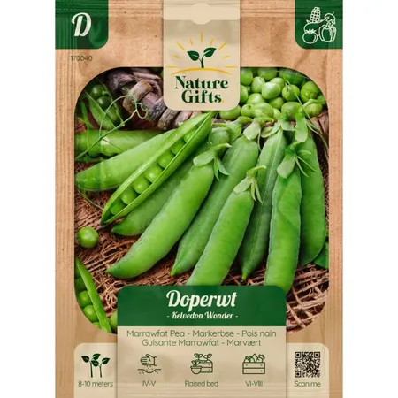 Doperwt kelvedon wonder per 9m - afbeelding 1