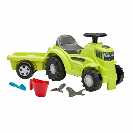 Ecoiffier Tractor loopwagen 85x28x32.5cm - afbeelding 1