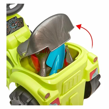 Ecoiffier Tractor loopwagen 85x28x32.5cm - afbeelding 2
