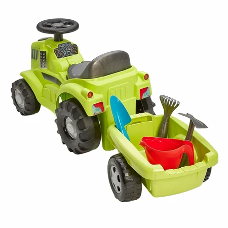Ecoiffier Tractor loopwagen 85x28x32.5cm - afbeelding 6