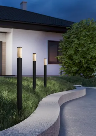 Eglo SALLE Vloerlamp 110cm ip54 zwart - afbeelding 4