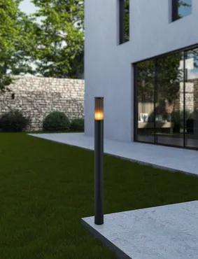 Eglo SALLE Vloerlamp 110cm ip54 zwart - afbeelding 2