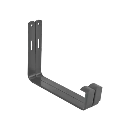 Elho Muurhaak barcelona metaal antraciet - afbeelding 1
