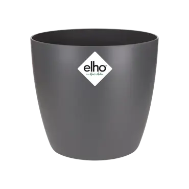 Elho pot brussels rond d12.5cm antraciet