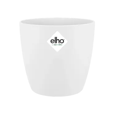 Elho pot brussels rond d12.5cm wit