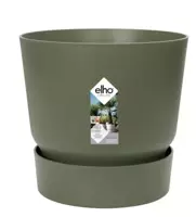 Elho Pot Greenville Rond 20cm Groen