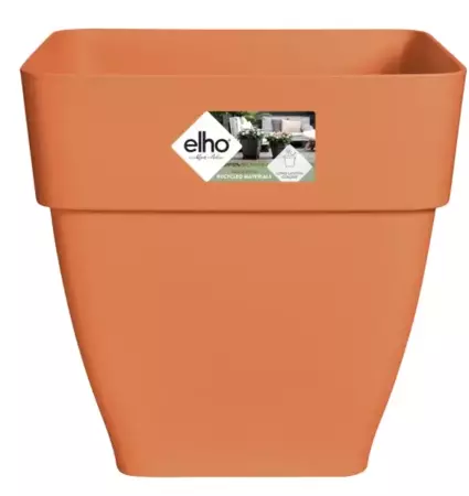 Elho pot vibia campana vierkant 30cm - terra - afbeelding 1