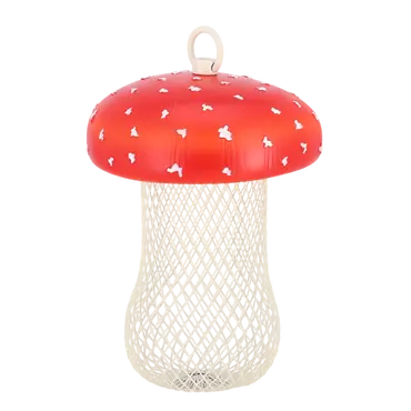 Esschert Design Voedersilo vliegenzwam 13x17.7cm