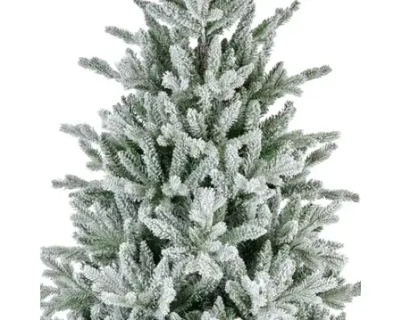 Everlands kunstkerstboom Allison 180cm groen/wit - afbeelding 2